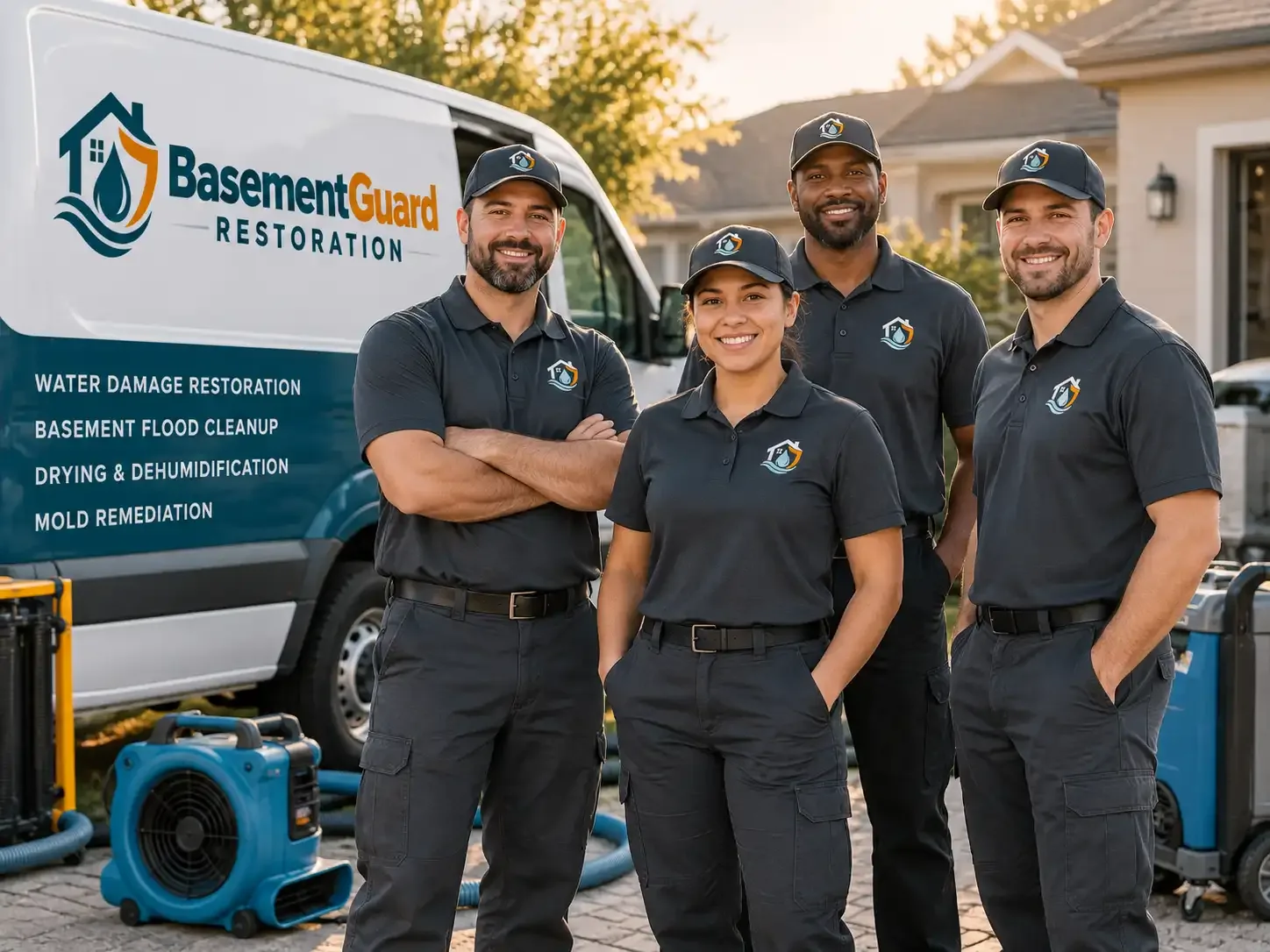 Basement Water Damage Restoration company in Pleasant Hall, PA